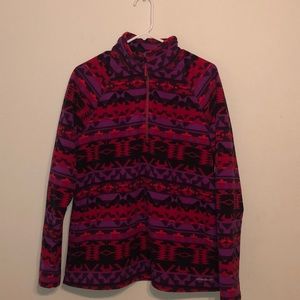 Eddie Bauer fleece half zip